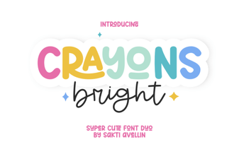 Crayons Bright Script Font - Free Download for Creative Designs