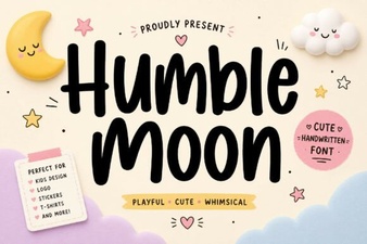 Humble Moon Font - Free Script Font Download