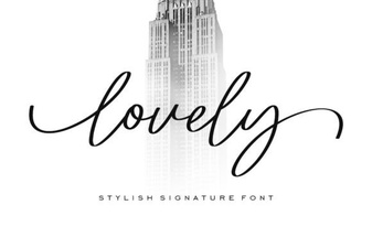 Lovely Font Styles That Bring Beauty to Every Design